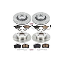 PowerStop OE Stock Replacement Low-Dust Ceramic Brake Pad and Rotor Kit