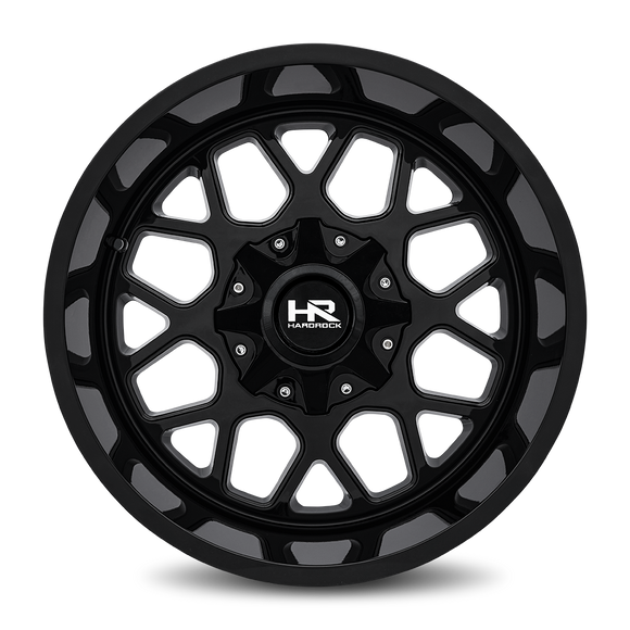 20x12 Hardrock Gunner Gloss Black 6x135/139.7 ET-44 wheel/rim