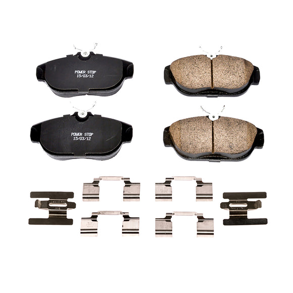 PowerStop Z17 Evolution Ceramic Brake Pads With Hardware
