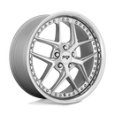 10.5x20 Niche Wheels M225 Vice Matte Silver Wheel 5x120 ET35 CB72.56-1