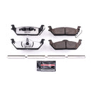 PowerStop Z36 Truck And Tow Carbon-Fiber Ceramic Brake Pads With Hardware