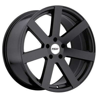 18x8 TSW Bardo Black Wheel/Rim 5x112 5-112 18-8 ET45