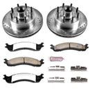 PowerStop Z36 Carbon-Fiber Ceramic Brake Pad with Drilled and Slotted Rotor Kit