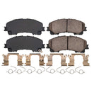 PowerStop Z17 Evolution Ceramic Brake Pads With Hardware