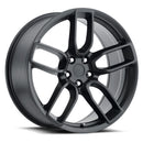 20x10.5 Replica Hellcat Widebody Red Eye Matte Black 5x115 ET25 wheel/rim-1