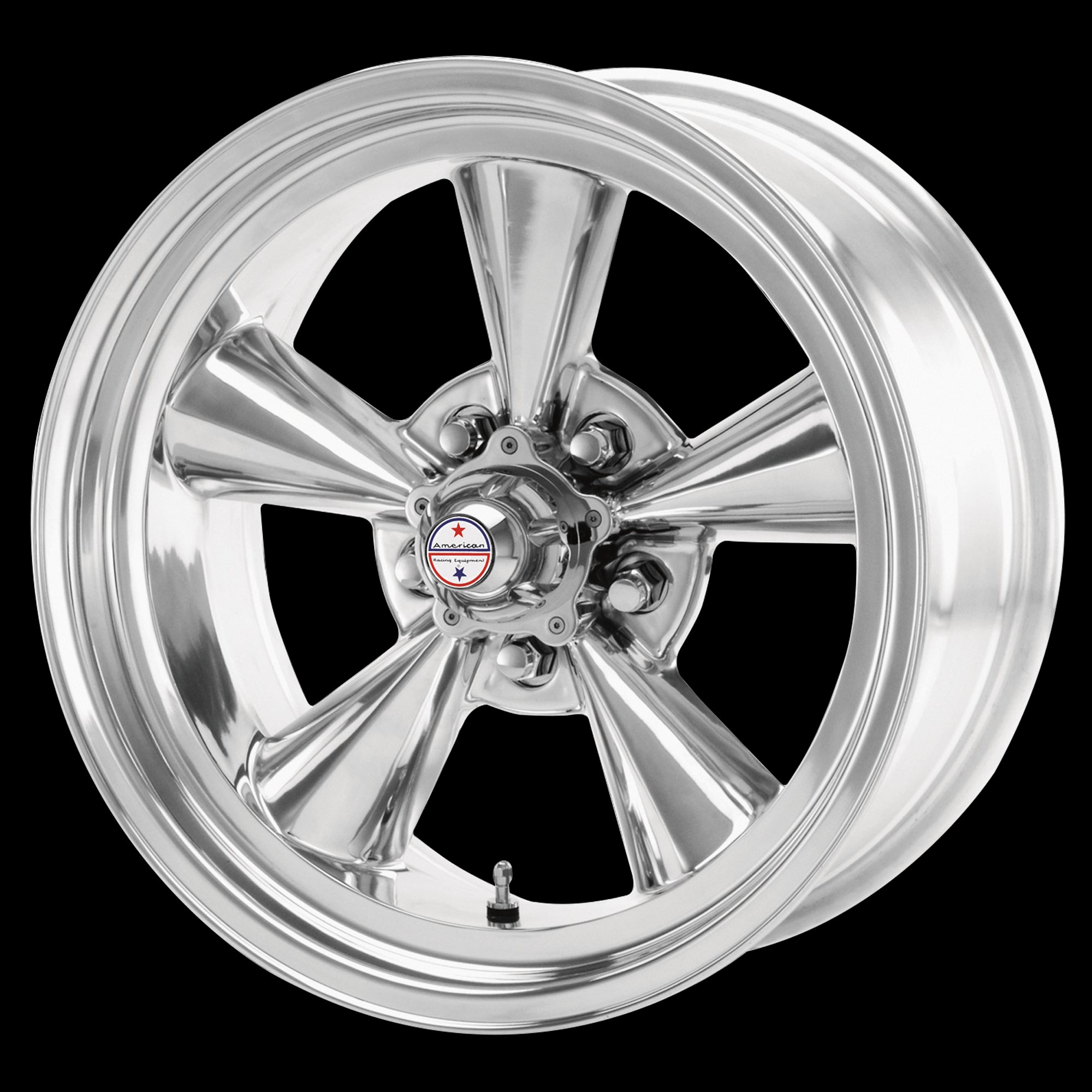 15x7 American Racing TTO Polished Wheel/Rim 5x114.3 15-7 5-114.3 ET-6