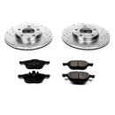 PowerStop Z23 Daily Driver Carbon-Fiber Ceramic Brake Pad and Drilled & Slotted