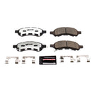 PowerStop Z36 Truck And Tow Carbon-Fiber Ceramic Brake Pads With Hardware