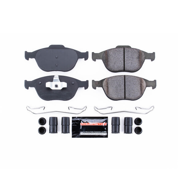 PowerStop Z23 Evolution Sport Carbon-Fiber Brake Pads With Hardware