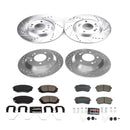 PowerStop Z23 Daily Driver Carbon-Fiber Ceramic Brake Pad and Drilled & Slotted