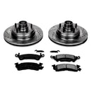 PowerStop Z23 Daily Driver Carbon-Fiber Ceramic Brake Pad and Drilled & Slotted