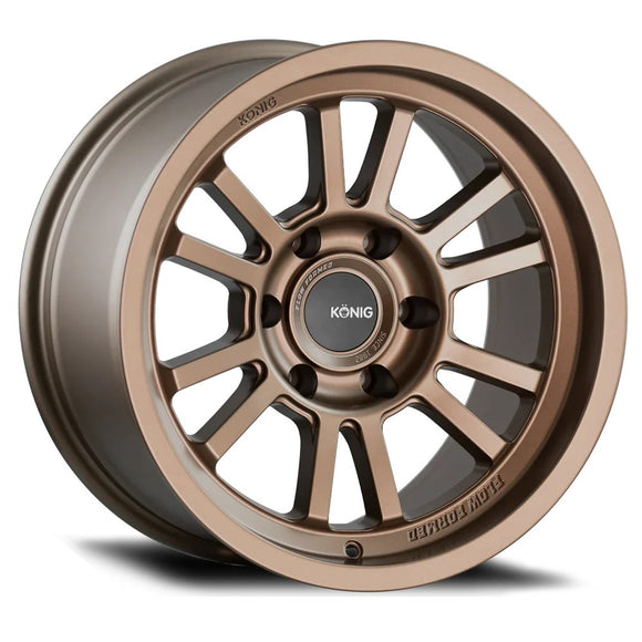 18x9 Konig HT1 Hyper Trail Satin Bronze 5x127 ET0 CB71.5 Wheel Rim