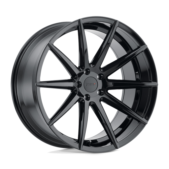 20X8.5 TSW Clypse Gloss Black 5X114.3 5x4.5 ET20 wheel rim