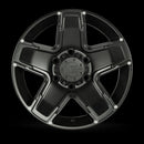 16x8 Mamba M13 Matte Black 5x114.3 5x4.5 ET13 Wheel Rim