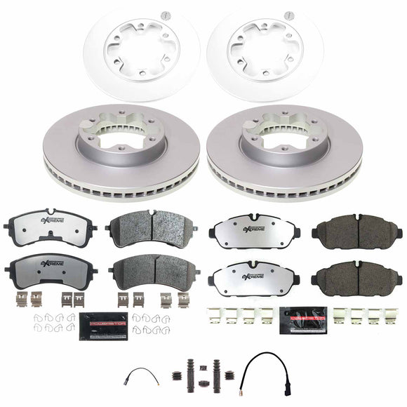 Z36 Truck & Tow Premium Carbon-Fiber Ceramic Brake Pad and Fully Coated Rotor Ki