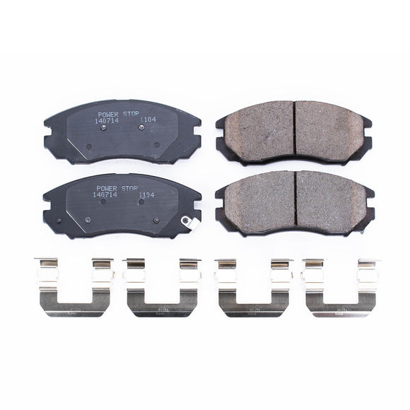 PowerStop Z17 Evolution Ceramic Brake Pads With Hardware
