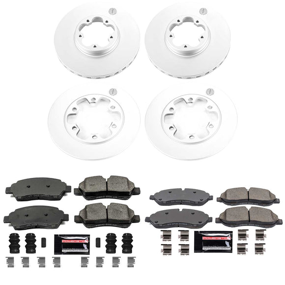 Z23 Daily Driver Premium Carbon-Fiber Ceramic Brake Pad and Fully Coated Rotor K