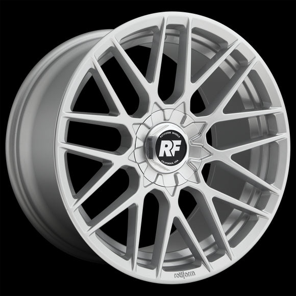 19X8.5 Rotiform R140 RSE Gloss Silver 5X108/5X112 ET45 wheel/rim