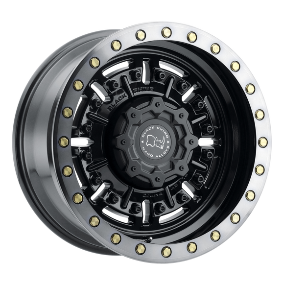 20x9 Black Rhino Kelso Matte Black Black Bolts 6x139.7 ET0.00 Wheel