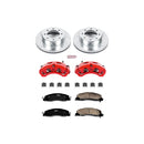 PowerStop Z23 Daily Driver Carbon-Fiber Ceramic Pads Drilled & Slotted Rotor & C