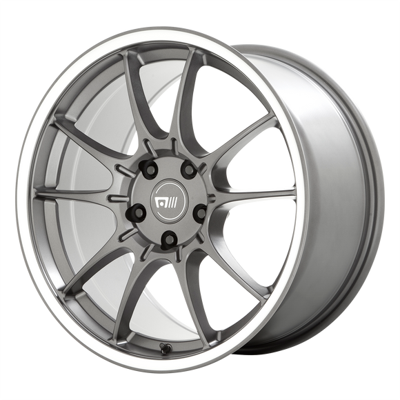 17X8 Motegi MR152 SS5 Gunmetal With Machined Lip 4X108 ET45 wheel/rim