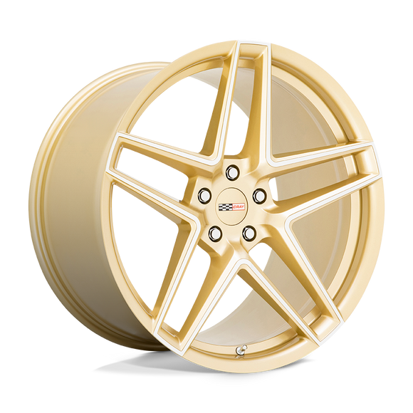 19X9 Cray Panthera Gloss Gold With Mirror Face 5X120 ET38 Wheel Rim