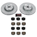 PowerStop Z23 Daily Driver Carbon-Fiber Ceramic Brake Pad and Drilled & Slotted