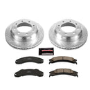 PowerStop Z23 Daily Driver Carbon-Fiber Ceramic Brake Pad and Drilled & Slotted