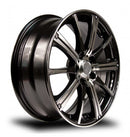 15x6 RTX Spark Black Machined 4x100 ET45 wheel/rim-3