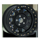 17x9 Dirty Life Roadkill Matte Black W/Simulated Ring 5x127 ET-38 wheel/rim