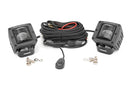 Rough Country Black Series LED Light Pair 2"