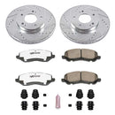 PowerStop Z26 Street Performance Ceramic Brake Pad and Drilled & Slotted Rotor K