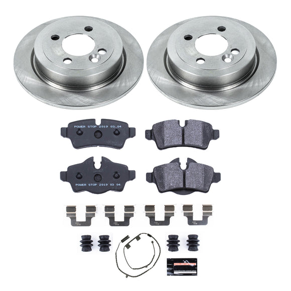 PowerStop Track Day Spec High-Performance Brake Pad and Rotor Kit