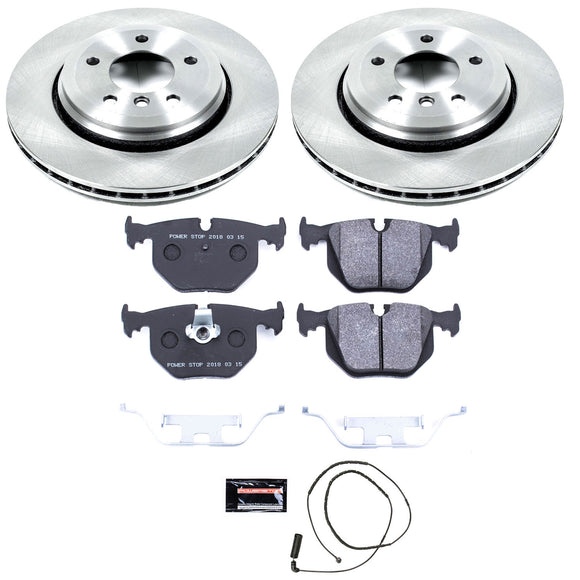 PowerStop Track Day High-Performance Brake Pad and Rotor Kit