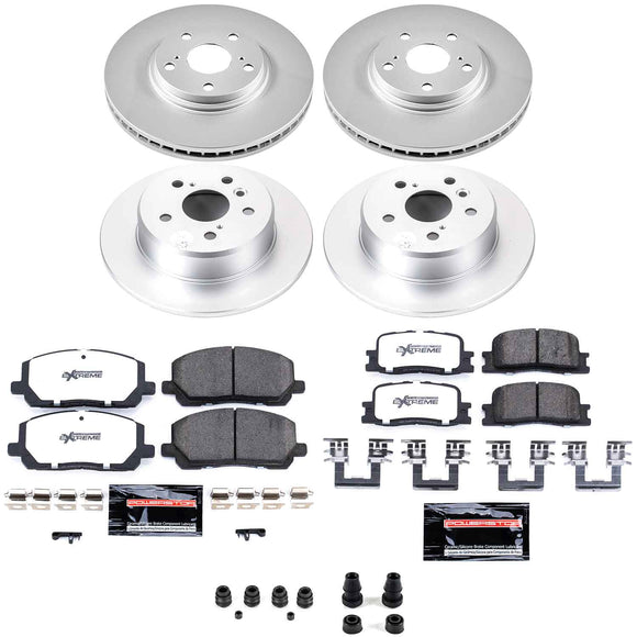 Z36 Truck & Tow Premium Carbon-Fiber Ceramic Brake Pad and Fully Coated Rotor Ki