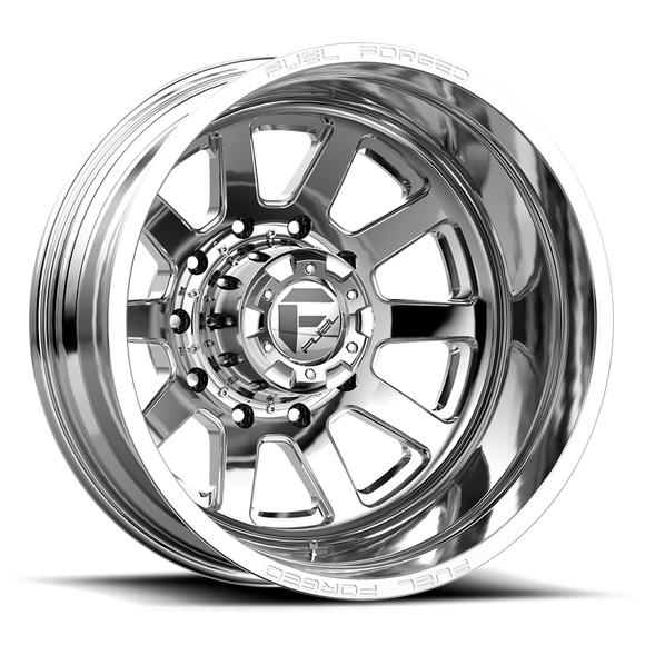 24x8.25 Fuel Off-Road DE09 FF09D Polished 10x225 ET-200 CB170.1 Wheel Rim
