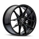 20x9 Kraze Evolve Gloss Black 5x112 ET35 CB66.56 Wheel Rim
