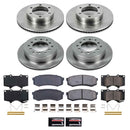 PowerStop OE Stock Replacement Low-Dust Ceramic Brake Pad and Rotor Kit