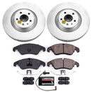 PowerStop Genuine Geomet Coated Rotor and Carbon-Fiber Ceramic Brake Pad Kit