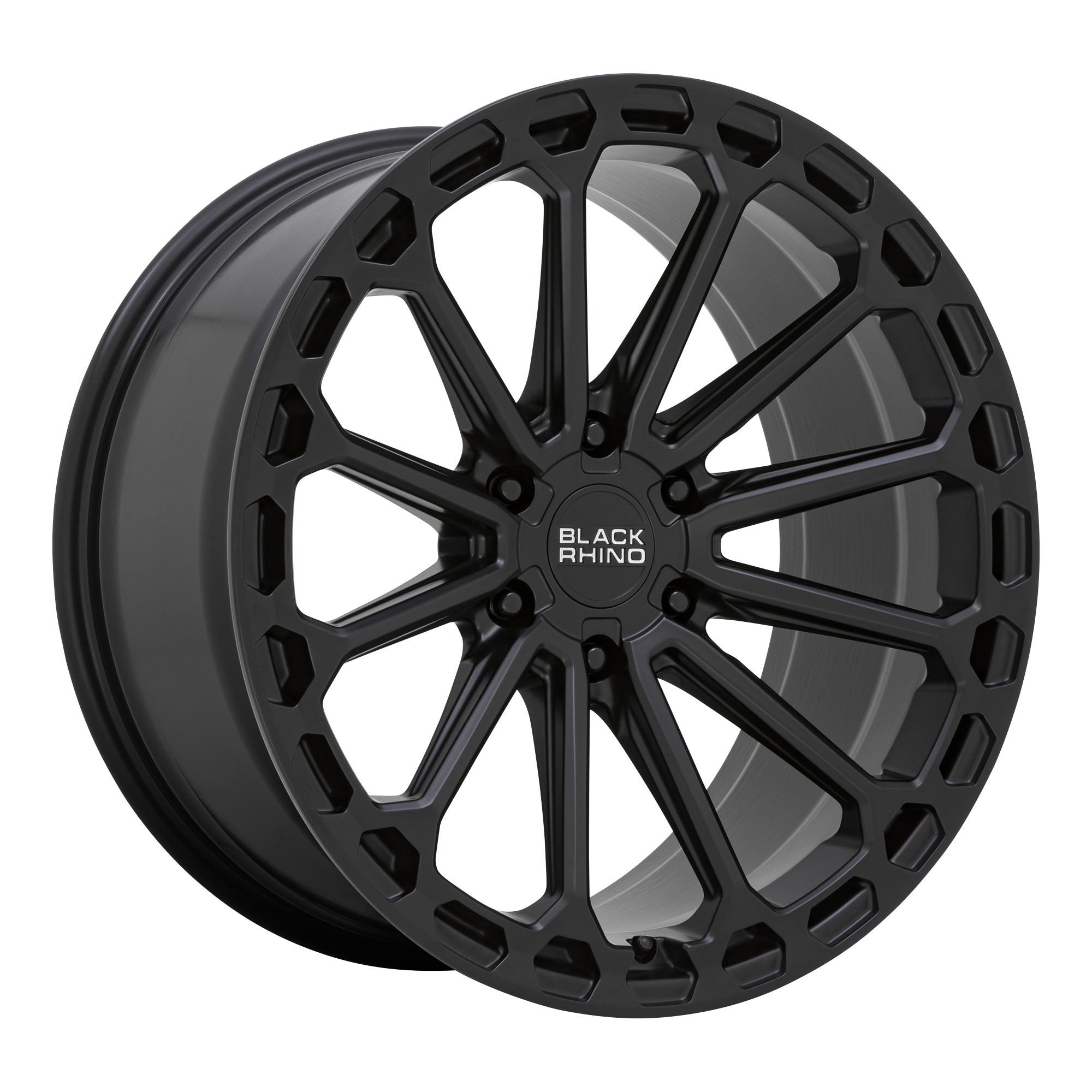 20x9.5 Black Rhino Kaizen Matte Black 6x139.7 ET12.00 CB112.10