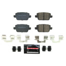 PowerStop Z23 Evolution Sport Carbon-Fiber Brake Pads With Hardware