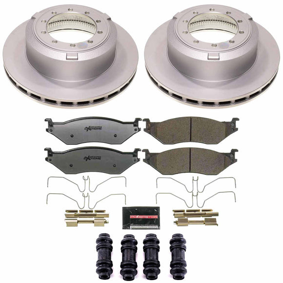 Z36 Truck & Tow Premium Carbon-Fiber Ceramic Brake Pad and Fully Coated Rotor Ki