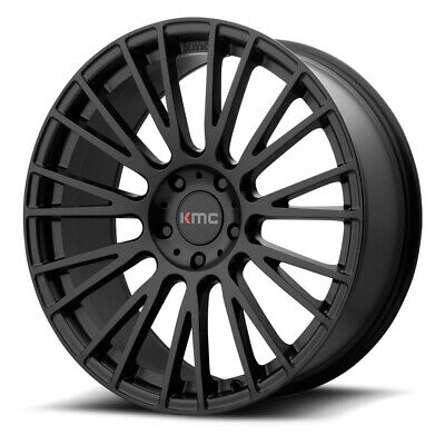 16X8 KMC KM542 Impact Satin Black 6X139.7 ET0 wheel/rim