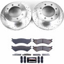 PowerStop Z23 Daily Driver Carbon-Fiber Ceramic Brake Pad and Drilled & Slotted