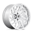 20x10 Fuel Off-Road D809 Hurricane Polished Milled 6x139.7 ET-18 CB106.1 Wheel
