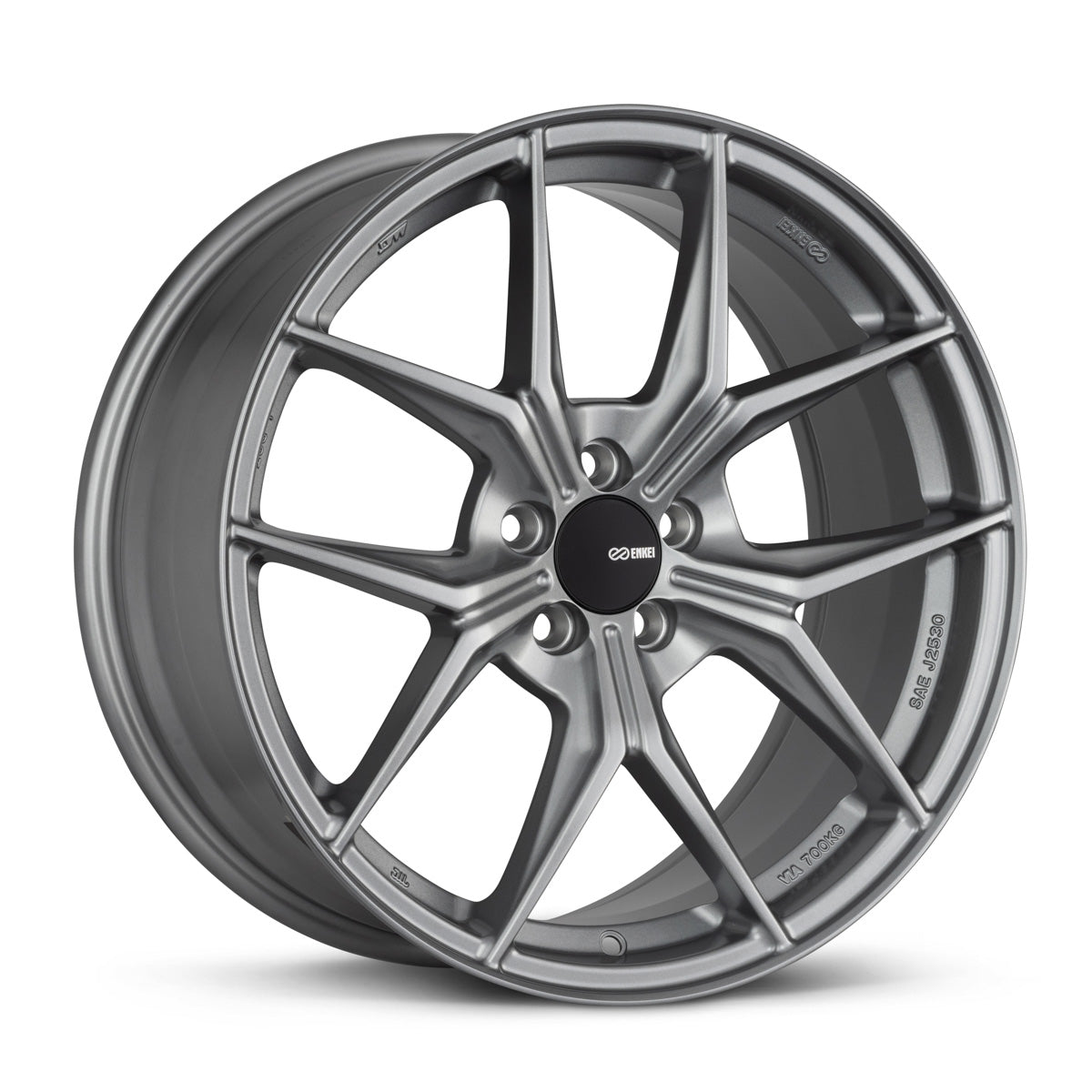 18X8 Enkei TSRX Storm Gray Wheel/rim 5x112 ET45 529-880-4445GR