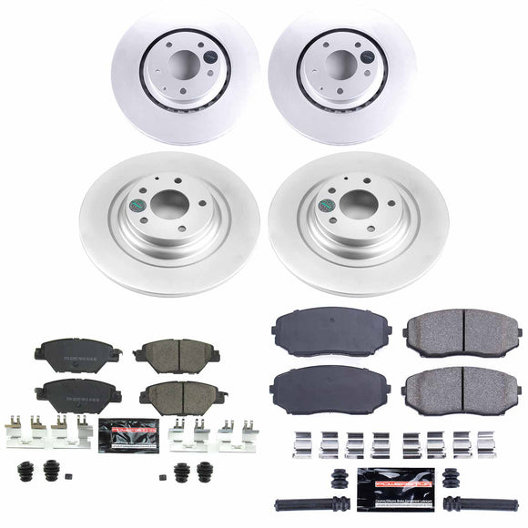Z23 Daily Driver Premium Carbon-Fiber Ceramic Brake Pad and Fully Coated Rotor K