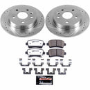 PowerStop Z26 Street Performance Ceramic Brake Pad and Drilled & Slotted Rotor K