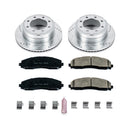 PowerStop Z23 Daily Driver Carbon-Fiber Ceramic Brake Pad and Drilled & Slotted