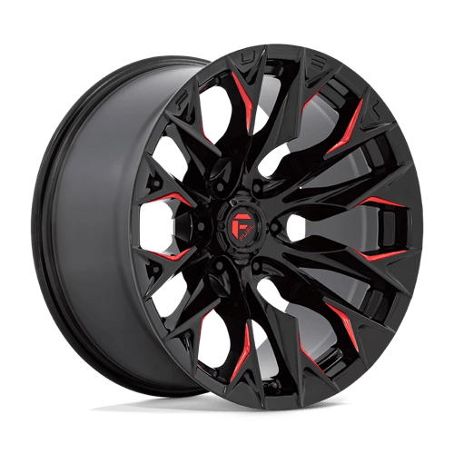 20x9 Fuel Off-Road D823 Flame Black 5x127 ET1 CB71.5 Wheel Rim
